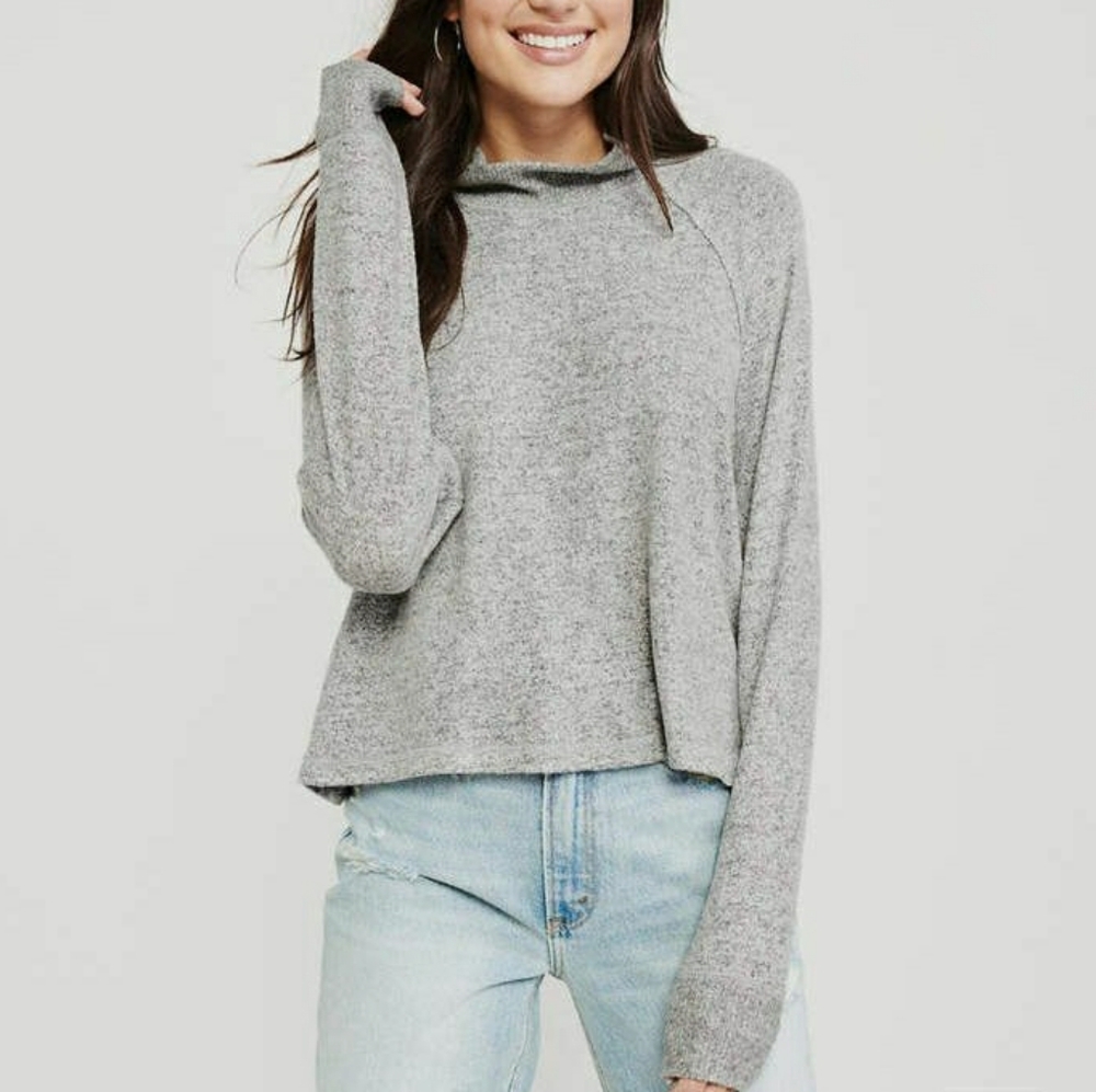 So-soft Mock Neck Sweater